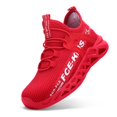 thumbnail image 3 of Kids Sneakers for Boys Girls Running Tennis Shoes Lightweight Breathable Sport Athletic for Little Kid/Big Kid Red, 3 of 5