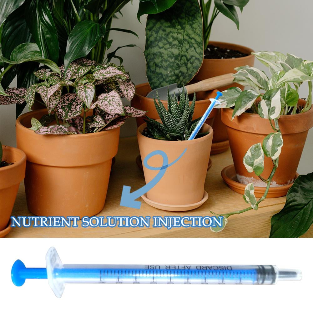 Wmool 10Pcs 1ML trient Measuring Plastic Disposable Syringe Fctional US HOTSALE