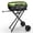 Green&Black, variant on Brand Man Portable 2-Burner Camping Propane Gas Grill, Enameled Foldable BBQ with Griddle for Outdoor Cooking, Green