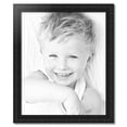 thumbnail image 2 of ArtToFrames 28" x 34" Majestic Black Picture Frame, 28x34 inch Black Wood Poster Frame (WOM-5120), 2 of 7