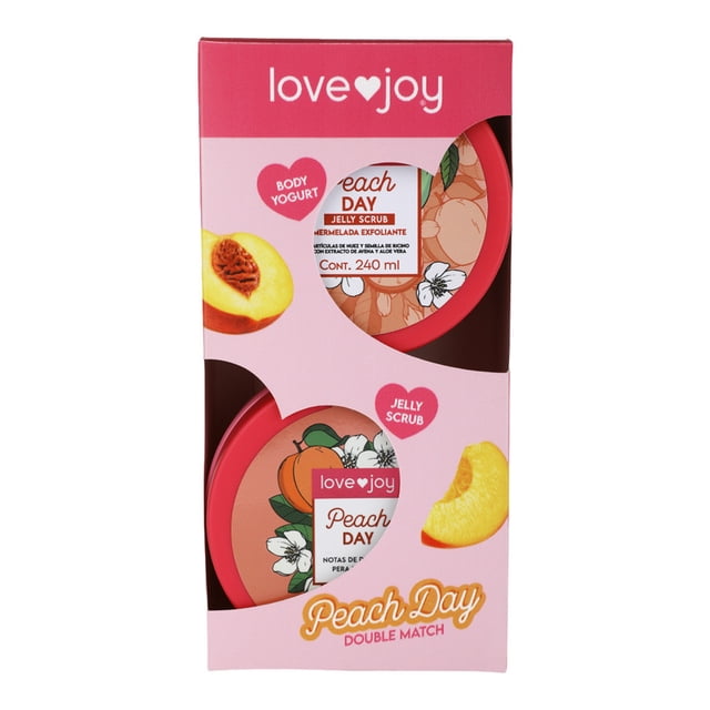 Set Cuidado Personal Love Joy Exfoliante 200 ml y Crema Corporal Floral Fresh 200 ml
