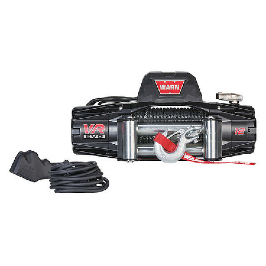 WARN 103254 Electric Winch, 12VDC, 12000 lb. Capacity, Series VR EVO