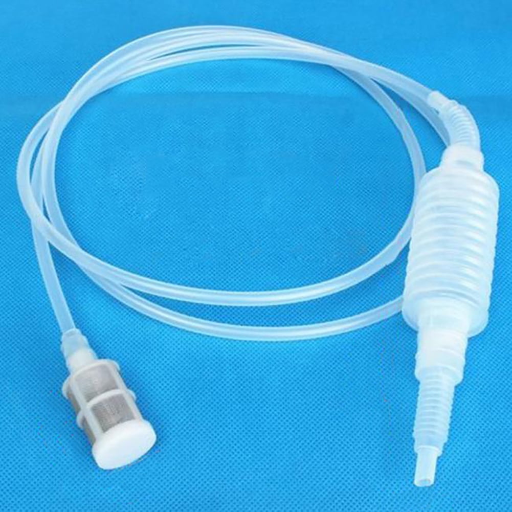 Wine Making Hand Knead Siphon Home Brew Syphon Long Brewing Tool Filter Tube 