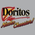 thumbnail image 2 of Men's Doritos Nacho Cheesier Retro Logo Sweatshirt Athletic Heather Large, 2 of 4