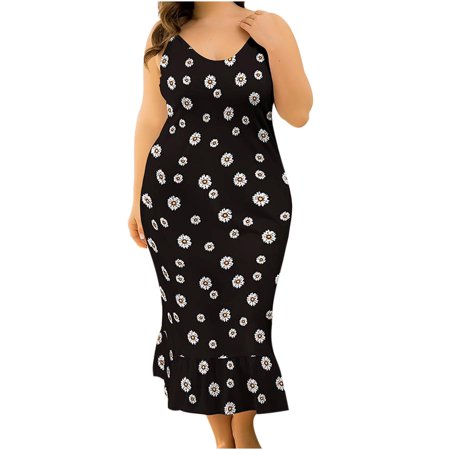 

UMfun Women s Plus Size New Printed Warm Home Nightdress Pajamas