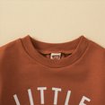 thumbnail image 6 of TOWED22 Fall Winter Baby Boys Clothes Long Sleeve Pullover Top Sweatshirt + Pants 2 Piece Outfit Clothing Sets Casual Outfits, 6 of 8