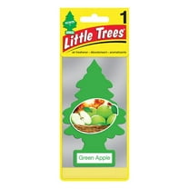 Little Trees U1P-10316 Green Apple Hanging Paper Car Air Freshener, 1 Ct