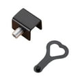 thumbnail image 2 of PEONAVET A Stopper Stainless Steel Window Lock Non Perforated Door and Window Lock Sliding Door Lock Child Protection Lock Device -theft Limiter, 2 of 3