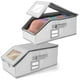 thumbnail image 1 of 2 Pcs Organizador para Gorras, Porta Gorras Plegable con Cremallera Bidireccional,Puede Contener Hasta 24 Sombreros,Organizador Visual de Armario para Sombreros, Brasier, Toallas, 1 of 8