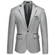 thumbnail image 2 of Traje de moda de color sólido para hombre, traje de negocios de talla grande para hombre, traje de negocios para hombre, 2 of 5
