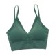 thumbnail image 1 of Top corto Bralette sin aros jinwen Verde Fitness, 1 of 8