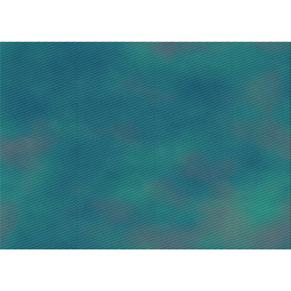 Ahgly Company Indoor Rectangle Patterned Dark Turquoise Green Area Rugs, 4' x 6'