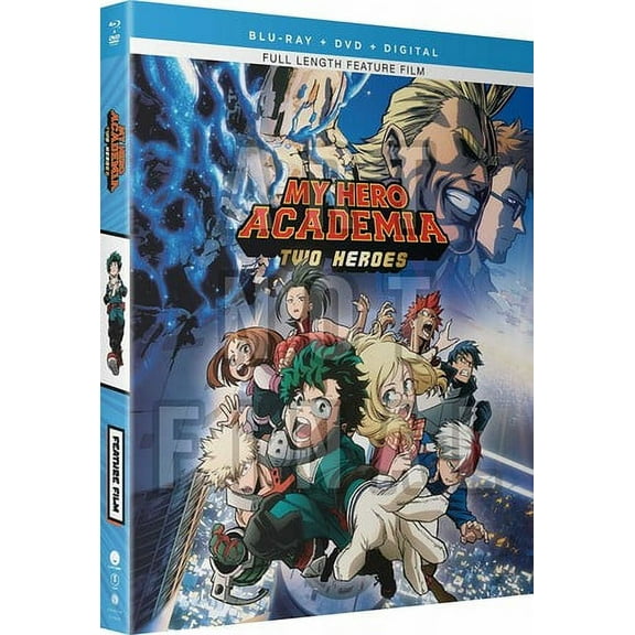 My Hero Academia: Two Heroes (Blu-ray DVD Digital Copy CrunchyRoll)