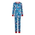 thumbnail image 1 of TheFound Ensemble/combinaison de Nuit de Noël Parent-Enfant à Manches Longues à Imprimé, 1 of 9
