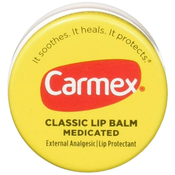 Bálsamo labial Carmex Classic Medication, 7 ml (paquete de 12)