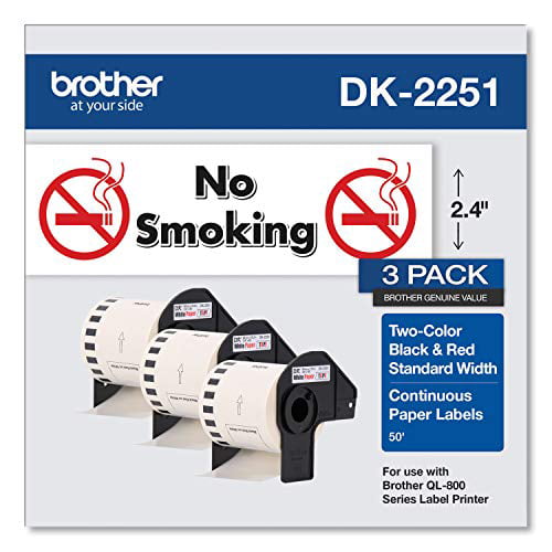 50 Rolls non OEM Labels-Compatible 1202 Brother Shipping Labels Q Free Frame 