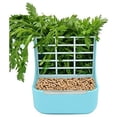 thumbnail image 1 of ZECATL Rabbit Feeders Hay Food Bin Feeder, Grass and Food Double Use Rabbit Feeder,Hay Feeders Supply for Rabbit Guinea Pig Chinchilla, 1 of 7