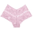 thumbnail image 2 of Women's Lace Hipster Panty - Semi-Sheer Seamless Soft Underwear with Cotton Liner, 2 of 6