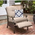 thumbnail image 2 of Parkland Collection PILD11120P Rani Blue & White Square Traditional Pillow Cover with Poly Insert - 20 x 20 x 7 in., 2 of 2