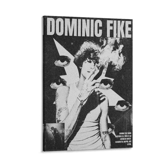 Dominic Fike Music Poster 12 Print Photo Art Painting Canvas Poster Home Decorative Bedroom Modern Decor Posters