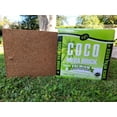 thumbnail image 3 of Nutrifield Coco Coir Mega Brick Organic Coconut Coir 11 Pound Coco Fiber Compressed Block Pre-Washed Buffered RHP Cert Potting Soil Indoor Outdoor Garden Use Vegetable Flower Seed Starter, 3 of 9