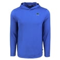 thumbnail image 2 of Men's Cutter & Buck Royal Florida Gators Coastline Epic Comfort Eco Recycled Long Sleeve Hoodie T-Shirt, 2 of 3