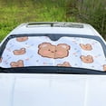 thumbnail image 7 of Suncoda Car Sun Shade Sun Shade For Car Window Sunshade For Car Windshield Car Sunshade Aluminum Car Interior Supplies Universal Anti-UV Sunscreen Heat Insulation Sun Block Car Essentials On Clearance, 7 of 7