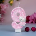 thumbnail image 1 of WANNGWE Hello Kitty 3D Number Cake Decorating Candle - for Birthday Party, Cake, Great Gift QQ84-12149, 1 of 6