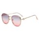 thumbnail image 1 of Gafas de sol con montura redonda, gafas de sol de moda, gafas anti-ultravioleta de moda, hechas de PC, 1 of 5