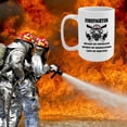 thumbnail image 4 of Mycheny Firefighter Coffee Mug (15 oz) - Inspirational Fireman Gift for Men, Women, Graduation, Retirement, Birthday, or Coworkers - Firefighter Gifts for Husband, Father, Brother, Friends, 4 of 7