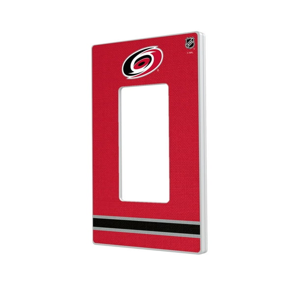 Carolina Hurricanes Single Rocker Lightswitch Plate