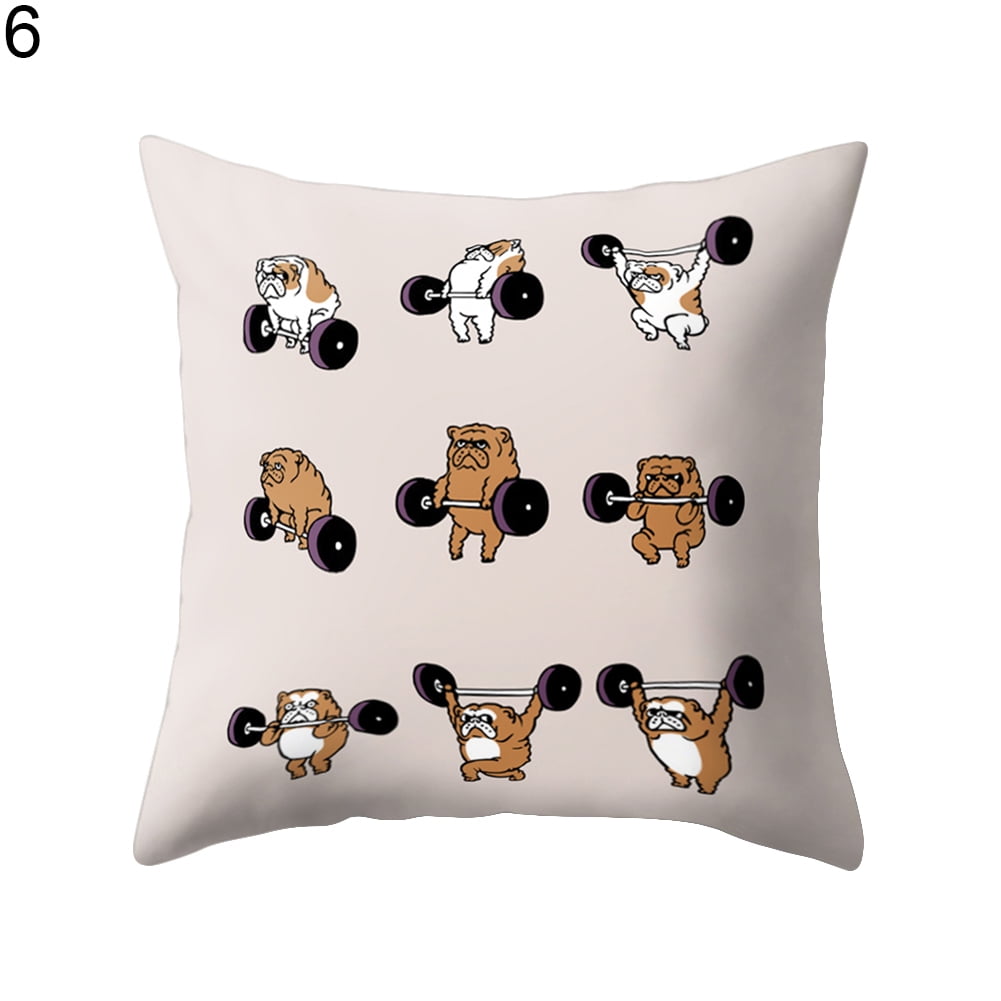 Details about   Funny Animal Pillow Sham Decorative Pillowcase 3 Sizes Bedroom Decoration 