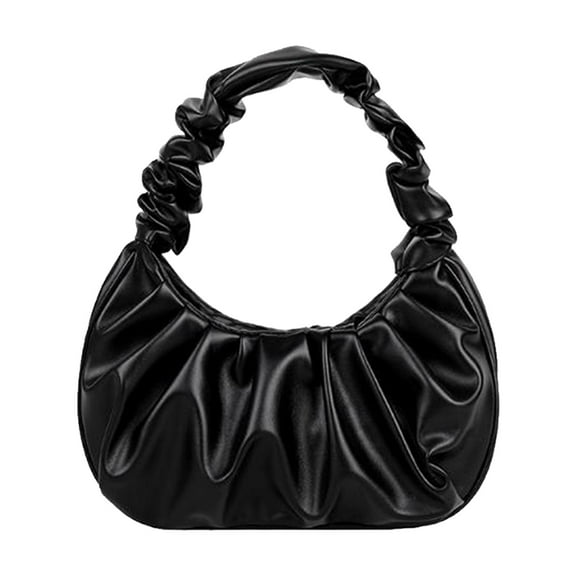 Summer Pleated Handbags Women Underarm Bag Ladies Small Shoulder Bags Purse