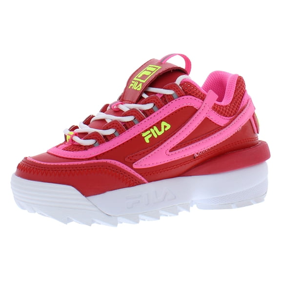 Fila Disruptor Ii Exp Girls Shoes Size 13, Color: Red/Pink