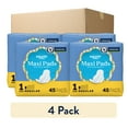 thumbnail image 3 of Equate Maxi Pads with Wings, Size 1, Regular Absorbency, Compare to Always® (180 Count), 3 of 10
