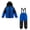 Blue, variant on Snow Suits for Kids Girls and Boys Ski Jacket with Snow Pants, with Hooded Winter Snowsuit Set 2-Piece Outfit