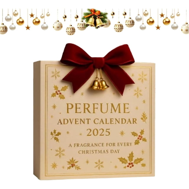 Seyotauo Advent Perfume Calendar 2025, Perfume Advent Calendar 2025 for Women, Mini Perfume Advent Calendar 2025, Travel-Size Perfumes - Holiday Countdown Calendar