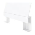 thumbnail image 2 of Nexera Blvd Storage Panel Headboard in White-Twin, 2 of 4