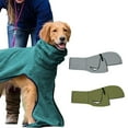 thumbnail image 4 of Thinsony Super Absorbent Dog Drying Coat Soft And Convenient Bath Time For Dog Dog Bath Towel Quick Drying ArmyGreen+5XL 1Set, 4 of 6