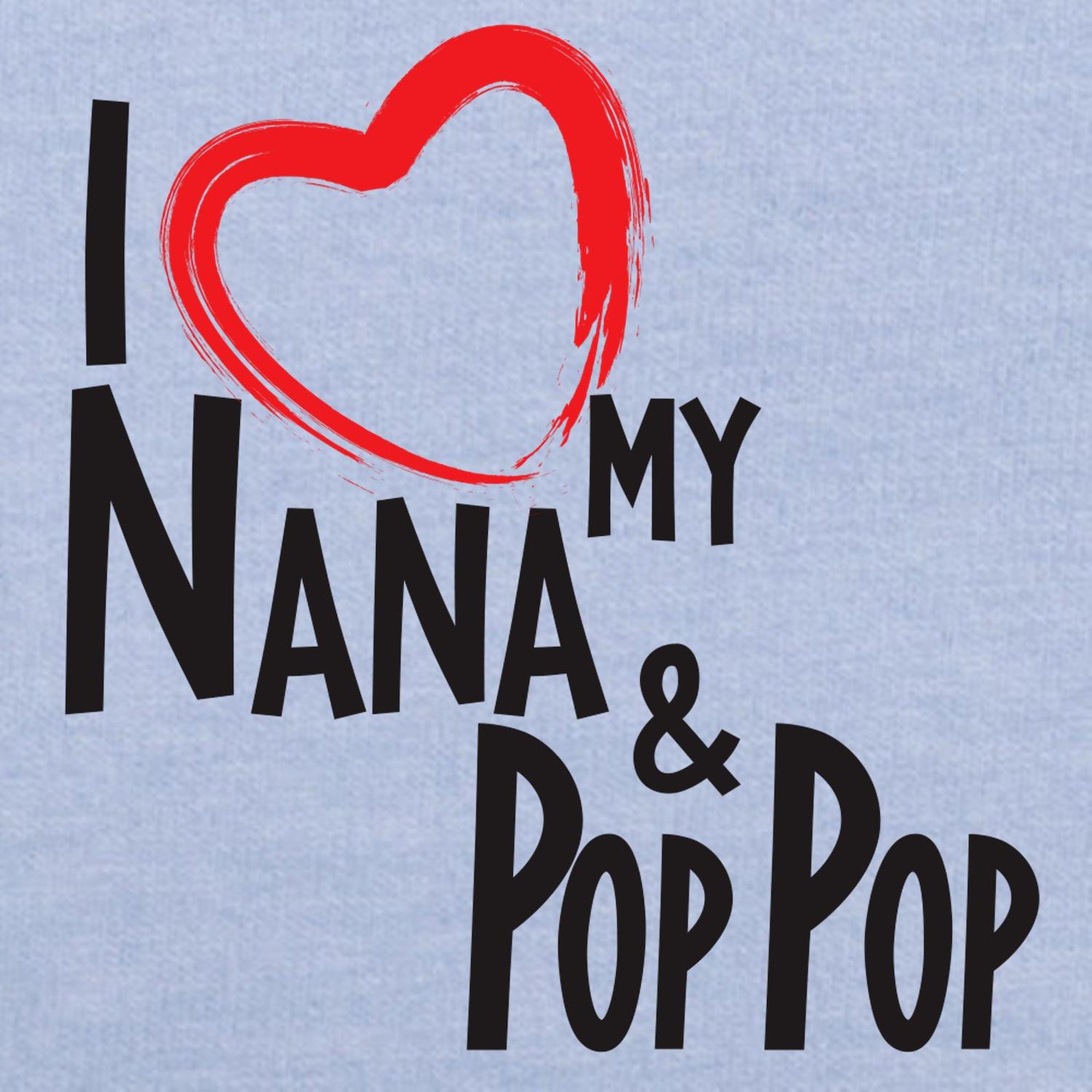 CafePress - I Heart My Nana And Pop Pop T Shirt - Cute Toddler T-Shirt, 100% Cotton - image 3 of 4
