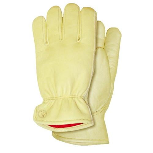 Wells Lamont 1130 Leather Work Gloves with Reinforced Palm Size X-Large 3 Pair