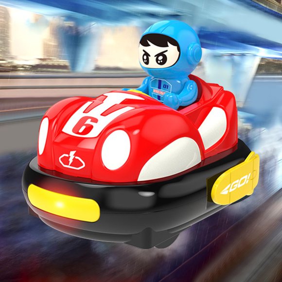 Hbdhejl Remote Control Car Toy For Kids Bumper Racing Drift Indoor Outdoor Play Vehicle For Boys Girls Ages 3 And Up