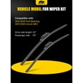 thumbnail image 2 of MIKKUPPA 22"+20" Windshield Wipers Blades Replacement for 2010-2023 Ford Mustang, 2013-2020 Lincoln MKZ, Pinch Tab All Season Wiper Blades(Pack of 2), 2 of 6