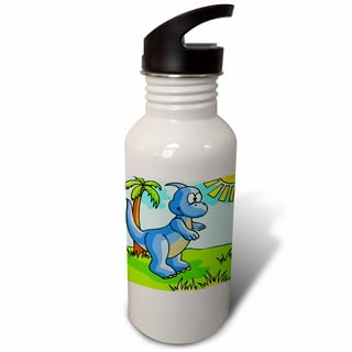  Bentgo® Kids Water Bottle 2-Pack - New & Improved 2023 Set With  2-Pack of Water Bottle Replacement Straws (Dinosaur/Dino Fossils) : Baby