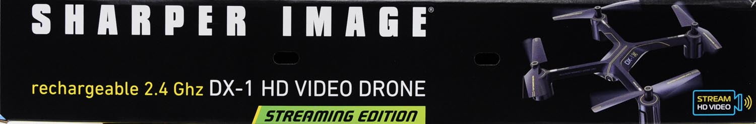 2017 Sharper Image DX-5 Video Streaming Stunt Drone with Auto-Orientation, Auto-Pilot and Auto-Landing