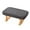 Black, variant on Luzkey Small Footstool Ottoman Stool Foot Stool Padded Seat Seat Chair Sofa Tea Stool Foot Rest Stool for Living Room Bedroom Office Light Green