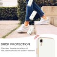thumbnail image 5 of Compatible with iPhone Xr Case,Women Girsl Cute Love Heart Plating Design Protective Bumper with Camera Lens Cover Slim Shockproof Silicone Soft Phone Case for iPhone Xr White, 5 of 13