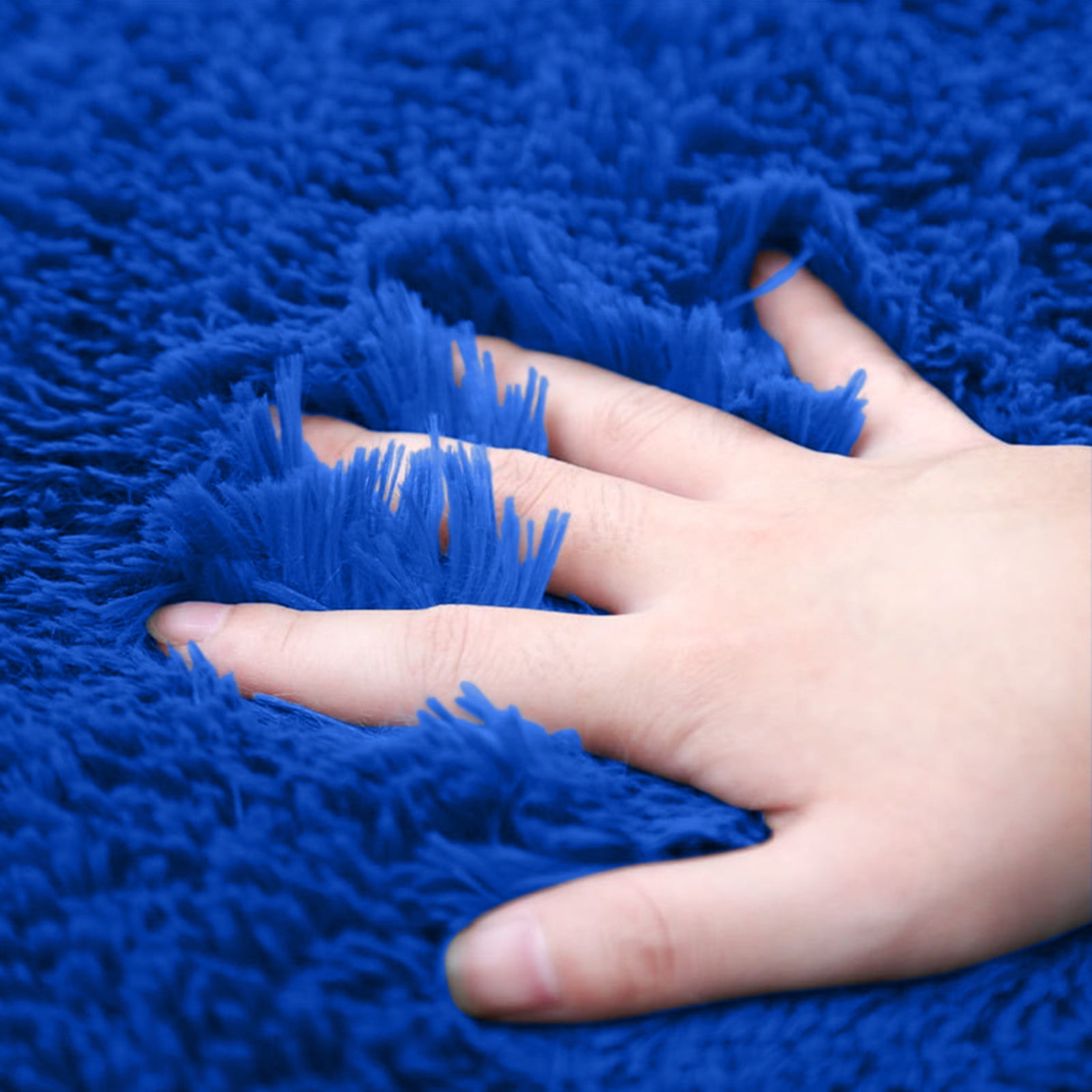 Home Textiles Clearance 3PC Bathroom Rug Set Bathroom Toilet Carpet Anti-Slip  Mat Floor Mat Blue 