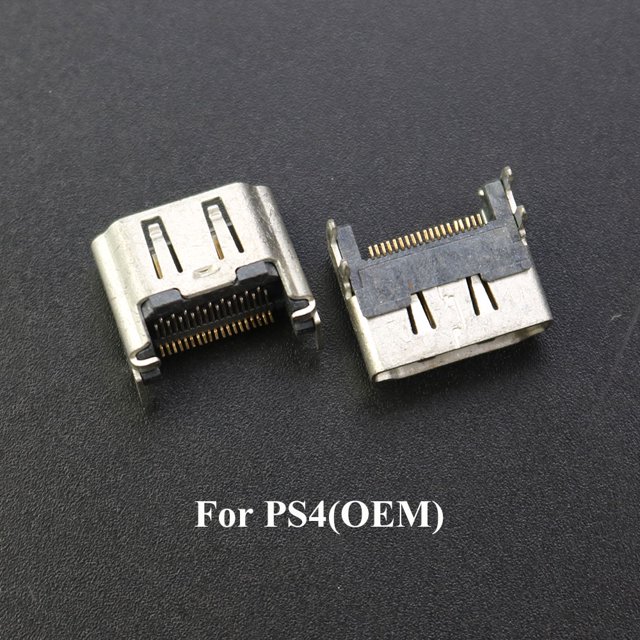 1Piece Replacement HDMI-compatible Port Display Socket Jack Interface Connector for PS5 PS4 Slim Pro PS3 Console for ps4 oem