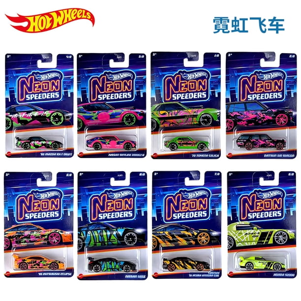Coche Hot Wheels 2024 para 70 Toyotas Celicas Datsuns 510 vagones Hondas S2000 ATS-V R 911 GT3 350Z modelo niños juguetes regalo de Navidad